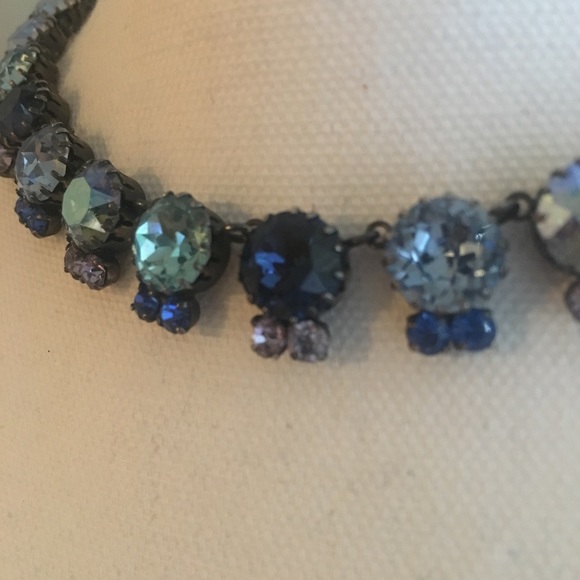 Sapphire and aqua necklace - Picture 3 of 4